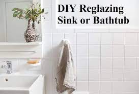 diy reglazing sink or bathtub gardens