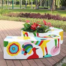 China Outdoor Chair Seat Sculpture