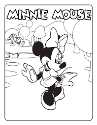 free printable mickey mouse coloring