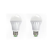 2 X Rechargeable Led Emergency Light Lighting 5w E27 Led Bulb Lamp For Home 2835 Smd Battery Lighs Led Bombillas Ce Rohs Eclats Antivols