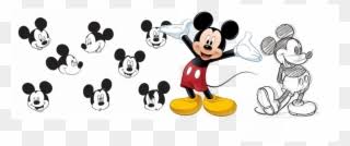 He's also the main mascot in the disney universe, and one of the most important cartoon stars. Mickey Mouse Wikipedia Throughout Mickey Mouse Face Mickey Mouse Head Png Clipart 429324 Pinclipart