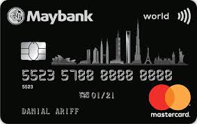 The standard serve card, which is the most popular. Credit Cards Maybank Malaysia