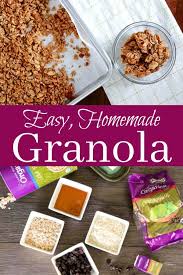 easy homemade granola all things mamma