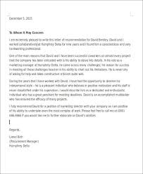 6 Coworker Recommendation Letter Samples Examples Templates