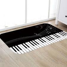piano keys floor mats entrance carpet