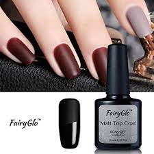 That means that with that top coat you will be able to transform any color into a matte one. Amazon Com Matte Top Coat Nail Polish Gel Nail Art Uv Led Soak Off Manicure Lacquer Varnish Fairyglo 10ml Beauty