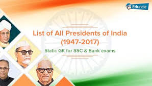 The president is designated by an electoral institution comprising of members of both houses of legislature as well as of state legislative assemblies. List Of All Presidents Of India 1947 2017 Facts Salary Achievements