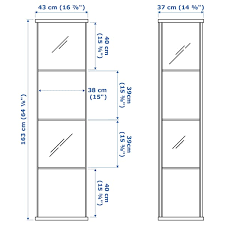 7.3 panel merupakan sebahagian daripada komponen pintu dan tingkap. Detolf Kabinet Pintu Kaca Putih 43x163 Cm Ikea