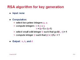 Math domain error in python. Outline Of Implementation L L Rsa Algorithm For