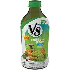 v8 veggie blend caribbean greens