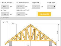what is roof truss calculator
