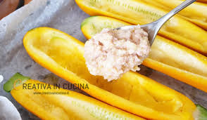 Zucchine gialle ricette dai migliori blog di ricette di cucina italiani. Zucchine Gialle Ripiene Creativa In Cucina