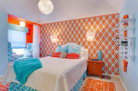 Orange Bedroom Interior Design Ideas