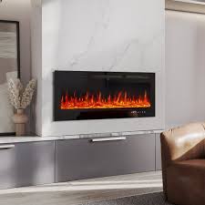 50 Inch Wall Mounted Electric Fireplace