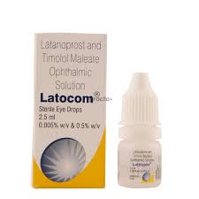 latocom eye drops uses dosage side