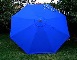 garden patio umbrellas royal blue