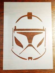 Clone Trooper Star Wars Stencil Mask