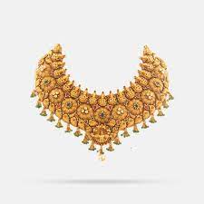antique gold necklace designs