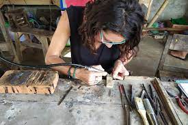 silver jewelry making cl in ubud