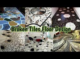 latest broken floor tiles design