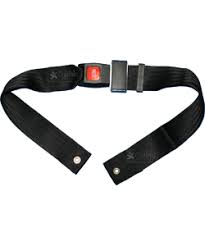 wheelchair seat belt with auto style