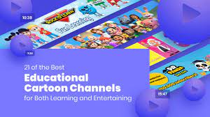 educational cartoon channels