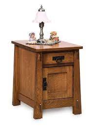 0 out of 5 stars, based on 0 reviews current price $69.00 $ 69. Modesto Mission Enclosed End Table With Drawer And Door From