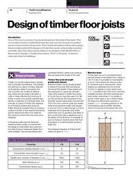 19 design of timber floor joists pdf