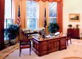 Button to the oval office desk: Why Does It Matter Where Trump Puts His Chairs The Atlantic