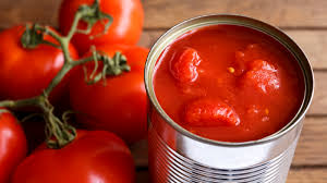 drain canned tomatoes