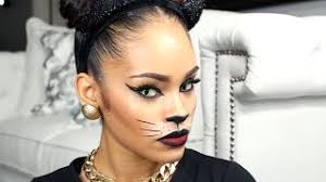 11 easy cat halloween makeup tutorials