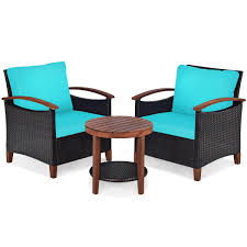 giantex 3 pieces patio furniture set