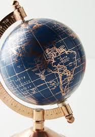 National geographic allanson 12 in. Decorative Globe By Anthropologie In Navy Decor Globe Decor Desk Globe Globe