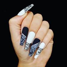 white lace nail foil free delivery hona