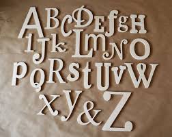 wooden alphabet letters abc wall