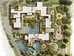 architectural site plan and master plan