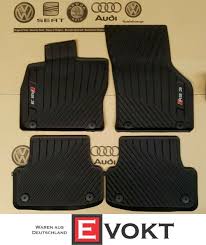 audi a3 s3 8v rs3 rubber floor mats