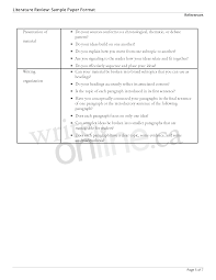 Literature Review Template  Telling A Research Story Writing A    