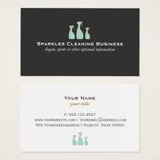 Spray Bottle Home Cleaning Service Business Card Raleigh Maids