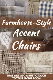 Check out our living room chair selection for the very best in unique or custom, handmade pieces from our furniture shops. 17 Farmhouse Style Accent Chairs That Will Add A Rustic Touch To Your Living Room Home Decor Bliss