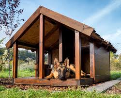 Puppies (and mom) are free to move away from the lamp's center point for gradual temperature reduction. Guide To The Best Indoor And Outdoor Dog House Heater Options