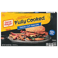 fully cooked thick cut bacon 2 52 oz