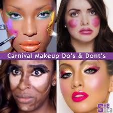 carnival makeup do s dont s uk soca