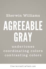 agreeable gray coordinating colors