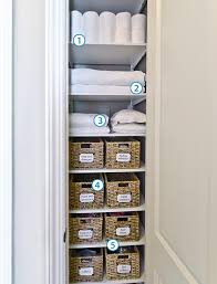Do you prefer colorful or neutral closet storage? How To Organize Your Linen Closet Blog Organized Living Storage Ideas