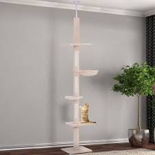 pawhut 8 5 vertical cat tree