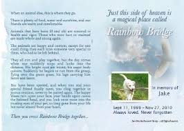 69 was in his house 69 was in his house looking for a beautiful cute spouse, one day when he was roaming across his house , he saw 70 only in a blouse. Personalised Rainbow Bridge Pet Loss Poems For Dogs And Cats
