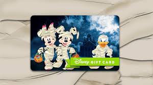 After you order a disney gift card egift at shopdisney, we will email the egift to the recipient email address you provide usually within a business day. Spooky Disney Gift Card Designs Will Follow You Home Disney Parks Blog