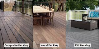 composite vs wood vs pvc decking which
