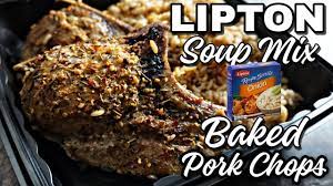 the best lipton onion baked pork chop